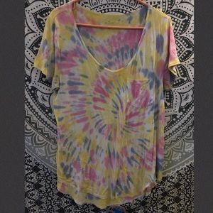 Oversized v neck shirt